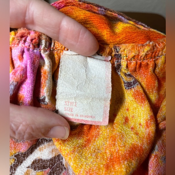 1960’s - 1970’s Vintage Caftan MuuMuu - Picture 13 of 14